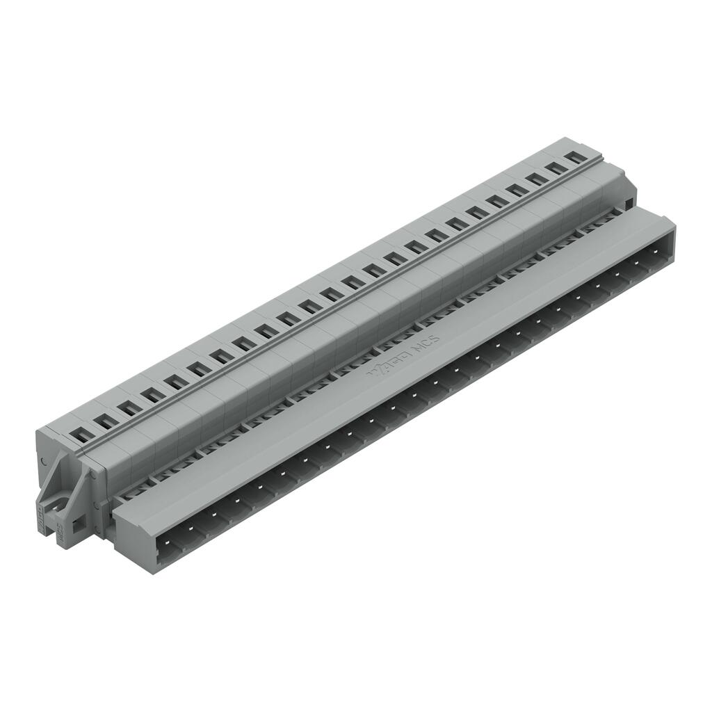 Wago 231-624/019-000 | 1-conductor male connector, clamping collar, 2.5 mm, Pin spacing 5 mm, 24-pole