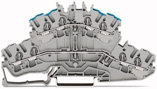 Wago 2002-2403 | 4-Conductor double deck Terminal Block