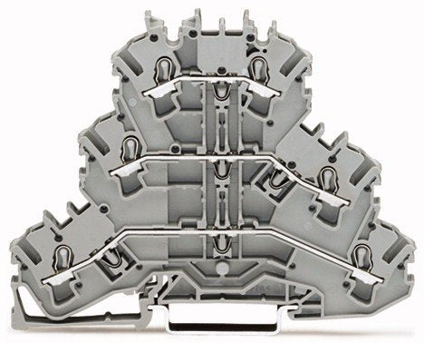 Wago 2002-3201 | TRIPLE DECK TERMINAL BLOCK, 22-12AWG
