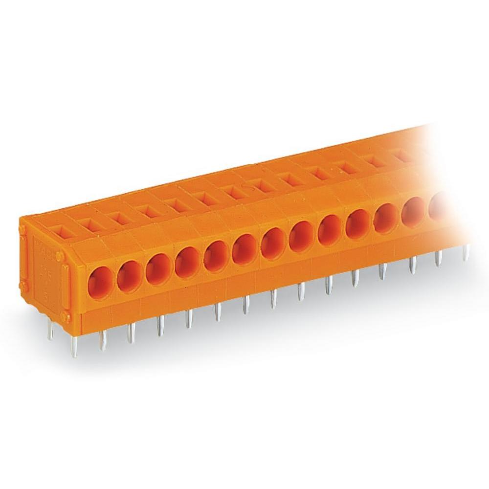 Wago 235-103 | PCB terminal block, Push-button, 1.5 mm, Pin spacing 3.81 mm, 3-pole