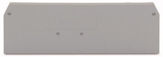 Wago 281-334 | END AND INTERMEDIATE PLATE, FOR TERMINAL BLOCK 2.5MM THICK