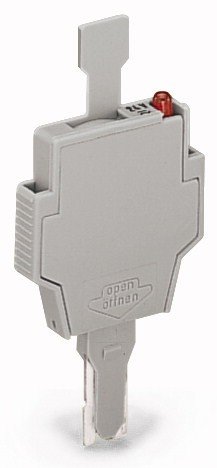 Wago 281-512/281-501 | FUSE PLUG WITH PULL-TAB, FOR MINI METRIC FUSES 5X20, WITH LED