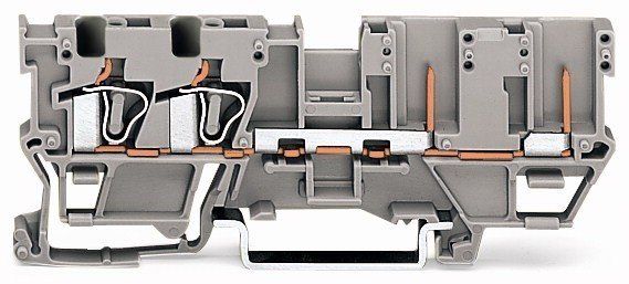 Wago 769-171 2-conductor/2-pin carrier terminal block