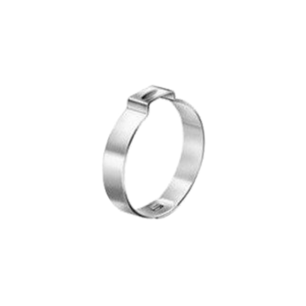 Oetiker 15500013 1-Ear Clamps with Mechanical Interlock 19.8-22.6mm (100 per bag)