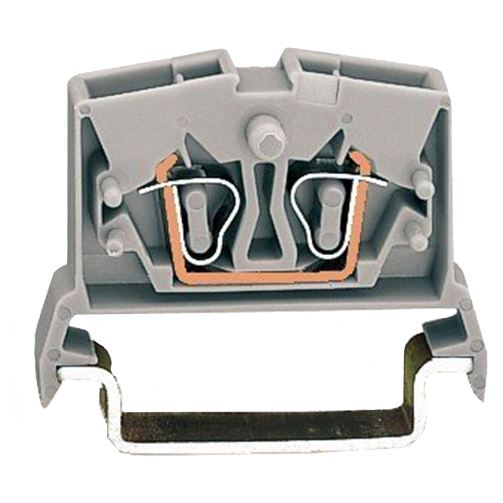 Wago 264-711 | 2-Conductor Miniature Through Terminal Block