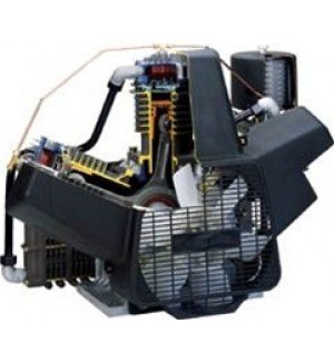 Powerex® OPT150 Oil-Less Reciprocating Piston Tank Air Compressor Pump