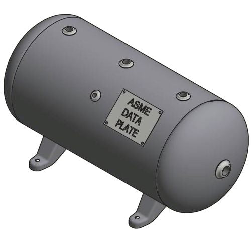 Samuel A10023 HORIZONTAL AIR RECEIVER