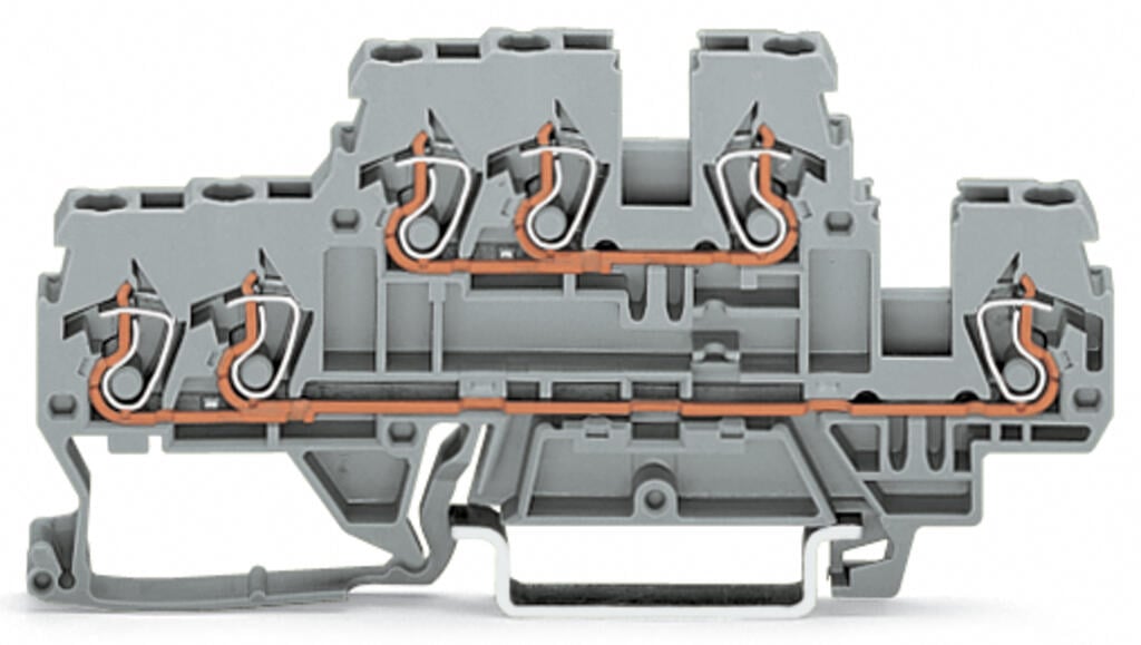 Wago 870-532 | 3-Conductor Double-Deck Terminal Block
