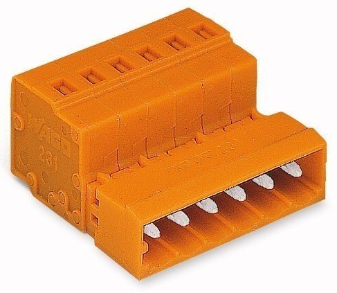 Wago 231-634 | Male Connector 4-pole