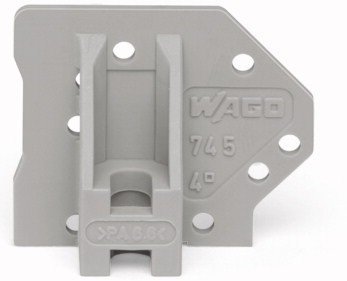 Wago  (100 PK) 745-140 | End plate, with flange