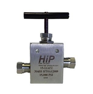 HiP 30-11HF9 2-Way Straight High Pressure Coned and Threaded Valve