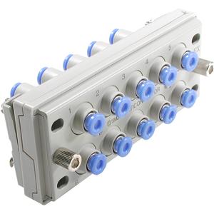 SMC KDM10S-06 | Multi-Connector Socket Side Type