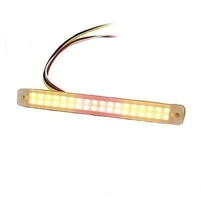 Kinequip KFA-SLRA8 8" LED Strip Light with Amber / Red / Amber Steady Lights