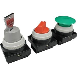 SMC VM-30AR Push Button Mushroom (Red)