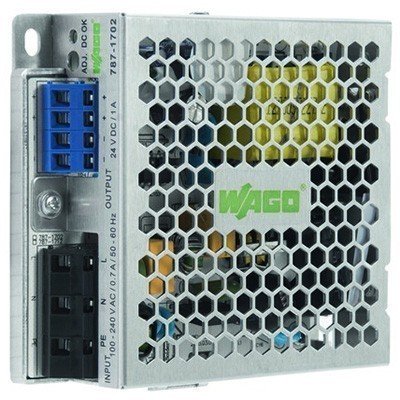 Wago 787-1702 | EPSITRON  ECO power supply, single-phase, 24 VDC, 1.25 A, DIN and chassis mount options