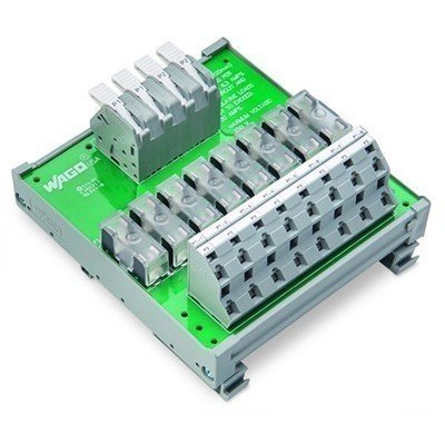Wago 830-800/000-319 | Potential distribution module, 2 potentials, with 2 input clamping points, Conduct