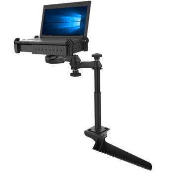 RAM&reg; No-Drill‚ &trade; Laptop Mount for '99-16 Ford F-250 - F750 + More