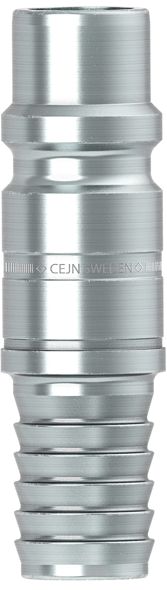 CEJN 10-358-6151 | Male Nipple Coupling with Valve, R 1/8"