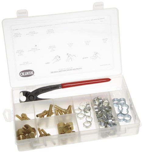 Oetiker 18500049 2- Ear Clamp with Standard Jaw Pincers Pocket Kit