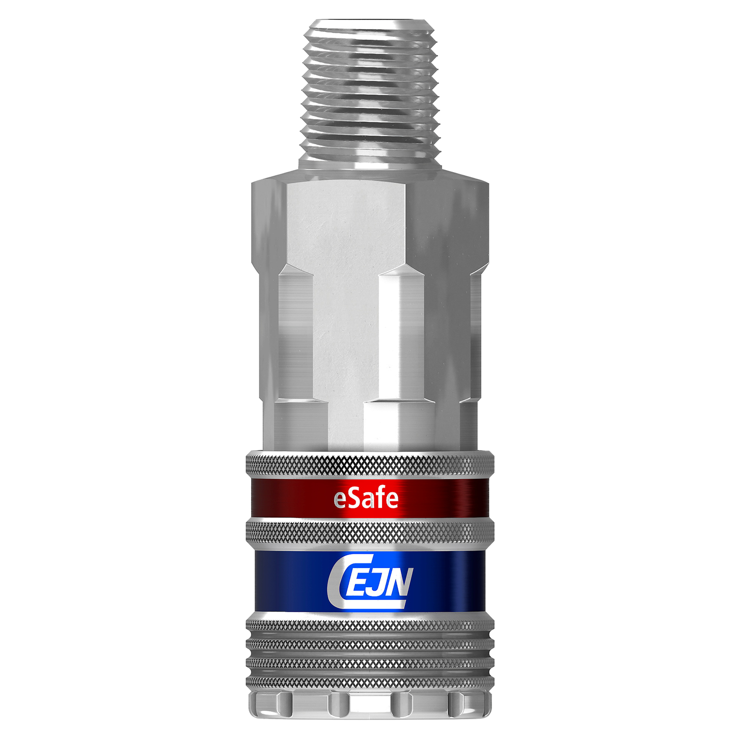 CEJN 10-310-2452 | Male Vented Safety Coupling, NPT 1/4"