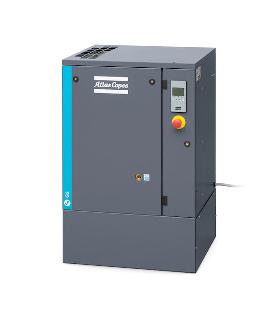 Atlas Copco (G2-145T AFF 230/1) G2 3-HP 71-Gallon AFF Rotary Screw Air Compressor w/ Dryer (230V 1-Phase 145 PSI)