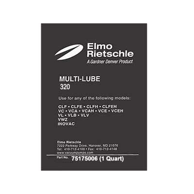 Elmo Rietschle 75175006 Oil Multi-Lube 320 (1-quart)