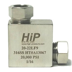 HiP 20-22LF16 Elbow Medium Pressure Fitting