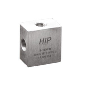 HiP 10-24NFH Cross NPT Fitting