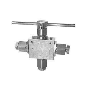 HiP 15-72AF1 3-Way Trunion Taper Seal Ball Valve 180¬¨‚à´