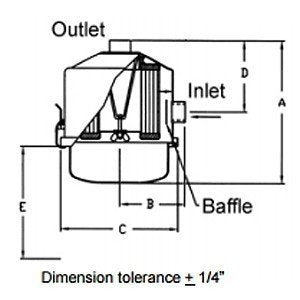 Solberg CBL-879-100HC vacuum filter diagram